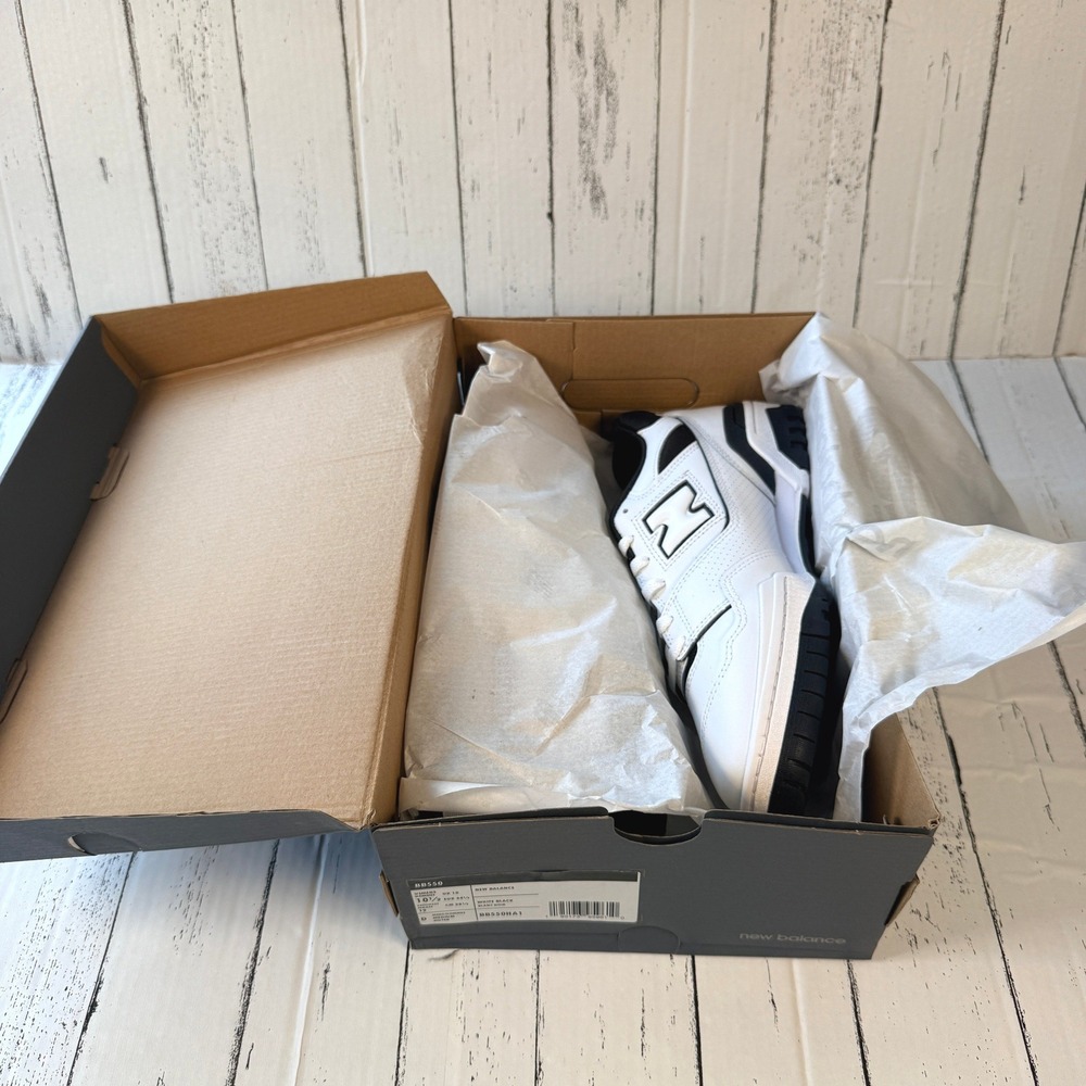 New Balance 550 'Oreo' Mens Size 10.5 - NEW - Picture 12 of 13